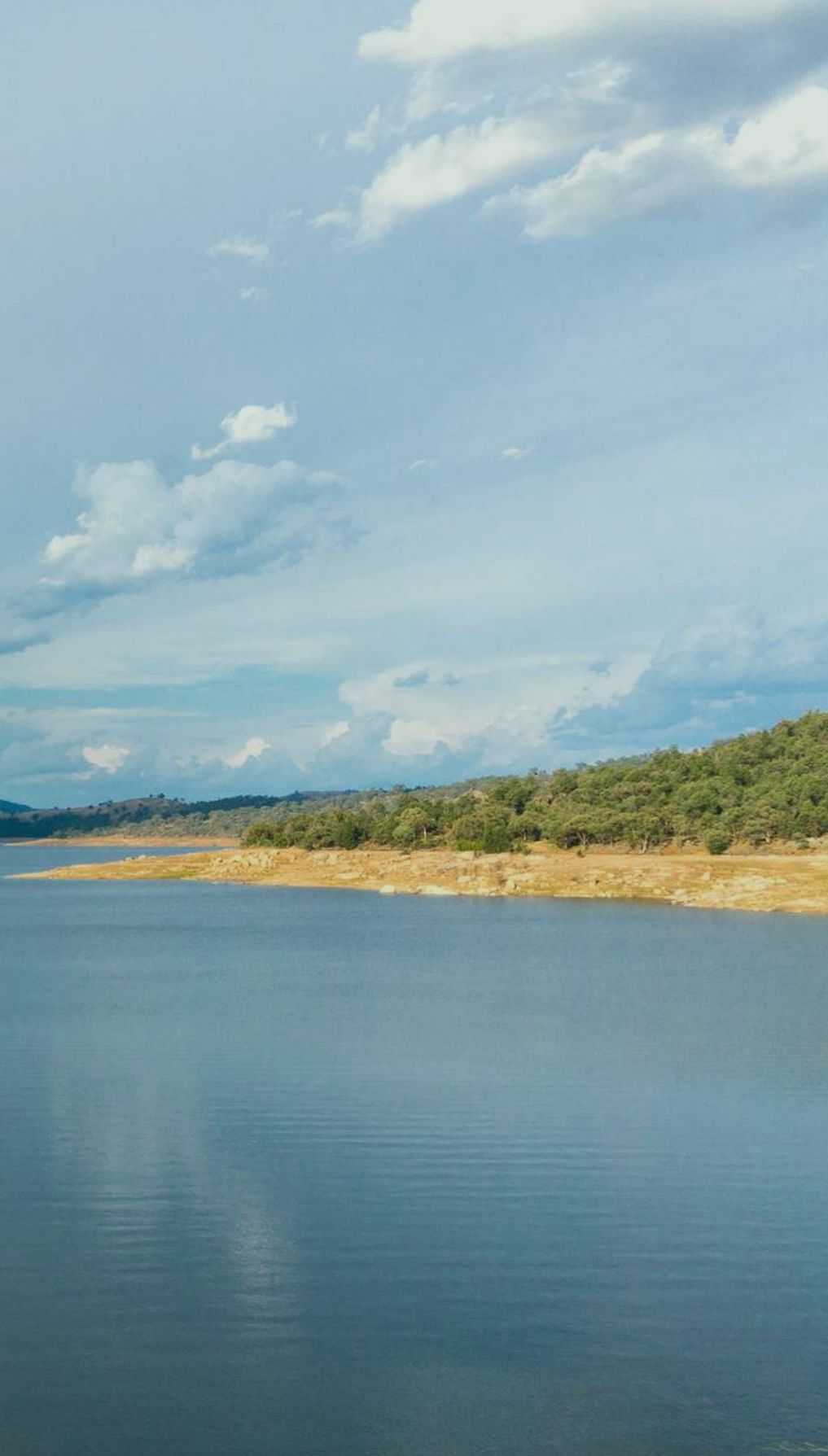 Lago natural preservado